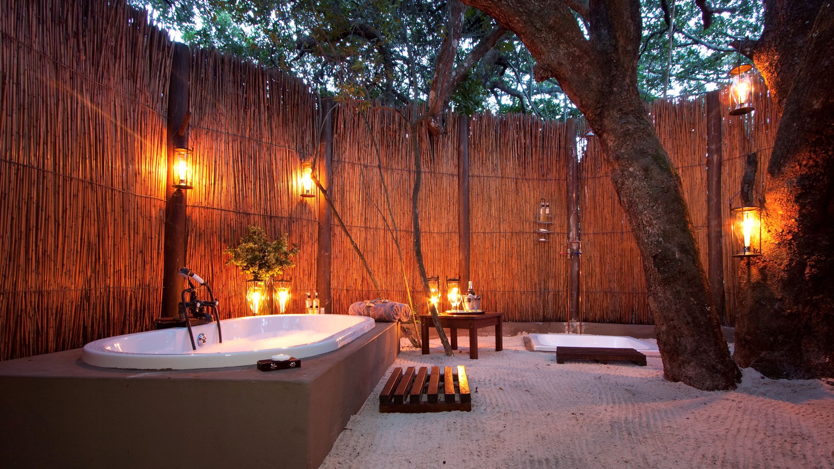 Kosi Forest Lodge Bathroom Portrait